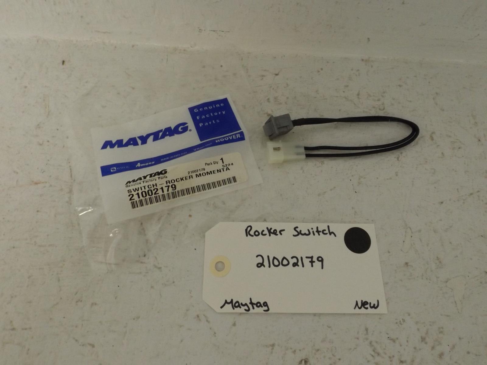 Maytag Washer 21002179 Rocker Switch New Maytag Washer 21002179 Rocker Switch New